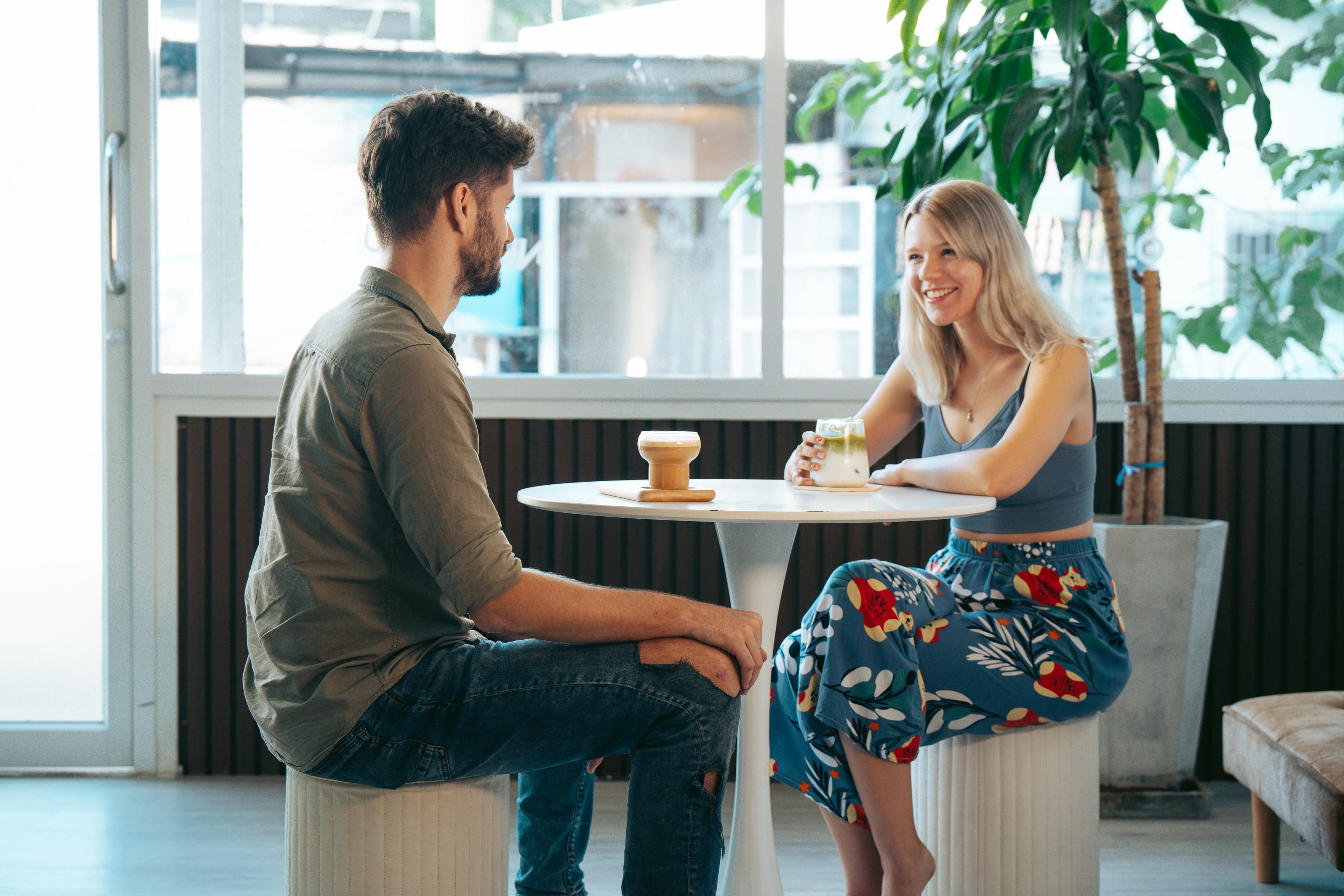 Speed dating rounds at Chiang Mai singles event - Pre-Songkran water festival dating experience